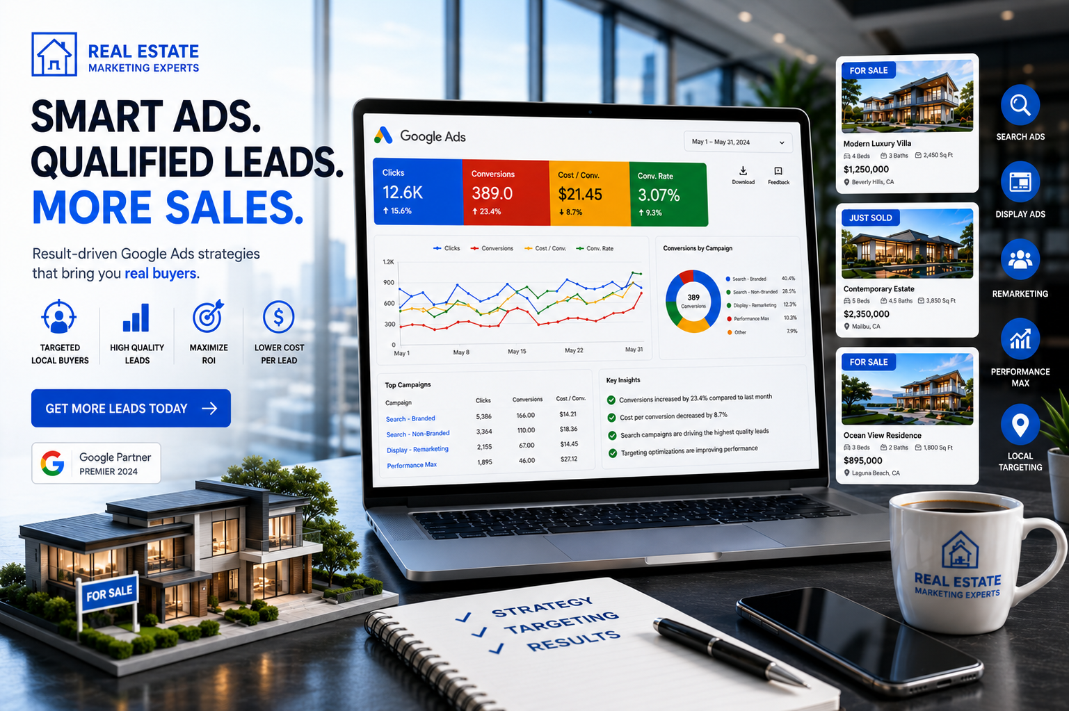 Boost your property sales with targeted Google ads: maximizing your PPC campaigns