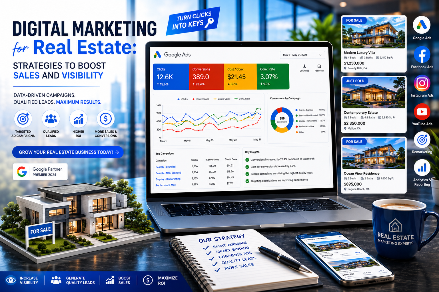 Digital Marketing for Real Estate: Strategies to Boost Sales and Visibility